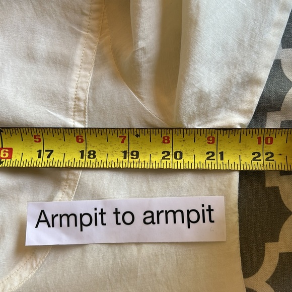 J.Jill bib front silk blend button front top szM - Picture 8 of 13